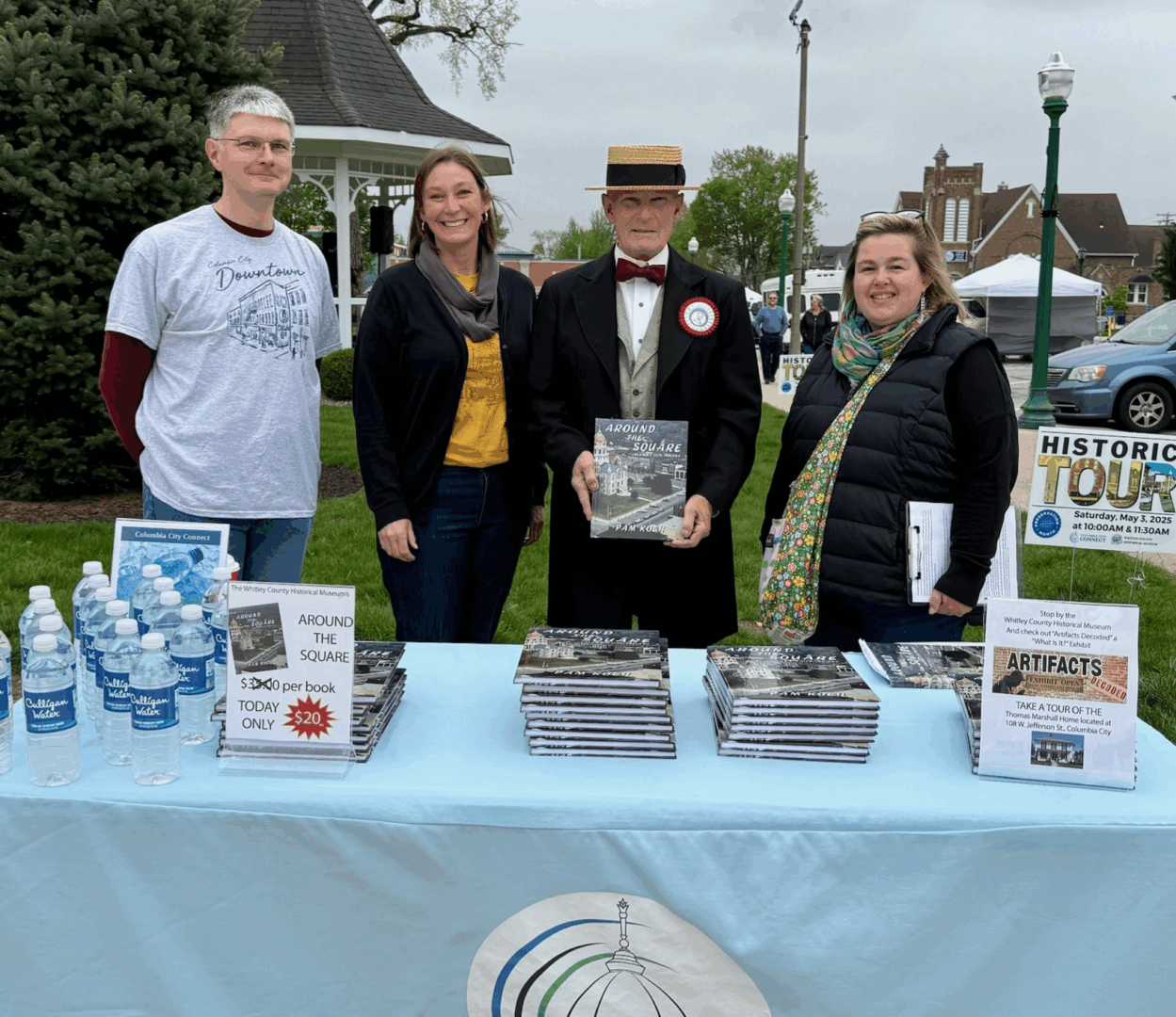 History on Display: First Tour Launches Columbia City’s Seasonal Exhibit