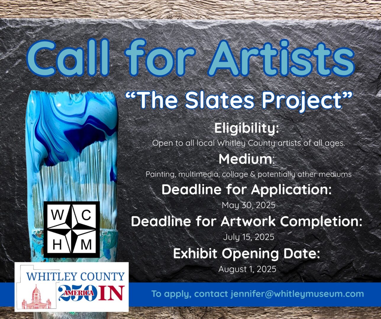 Call for Artists: Help Commemorate Whitley County’s History Through Art