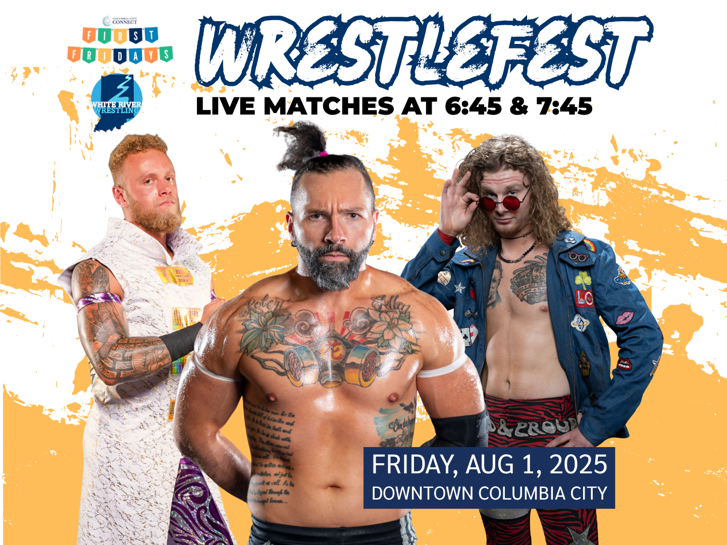 Downtown Smackdown: WrestleFest Hits Columbia City First Fridays
