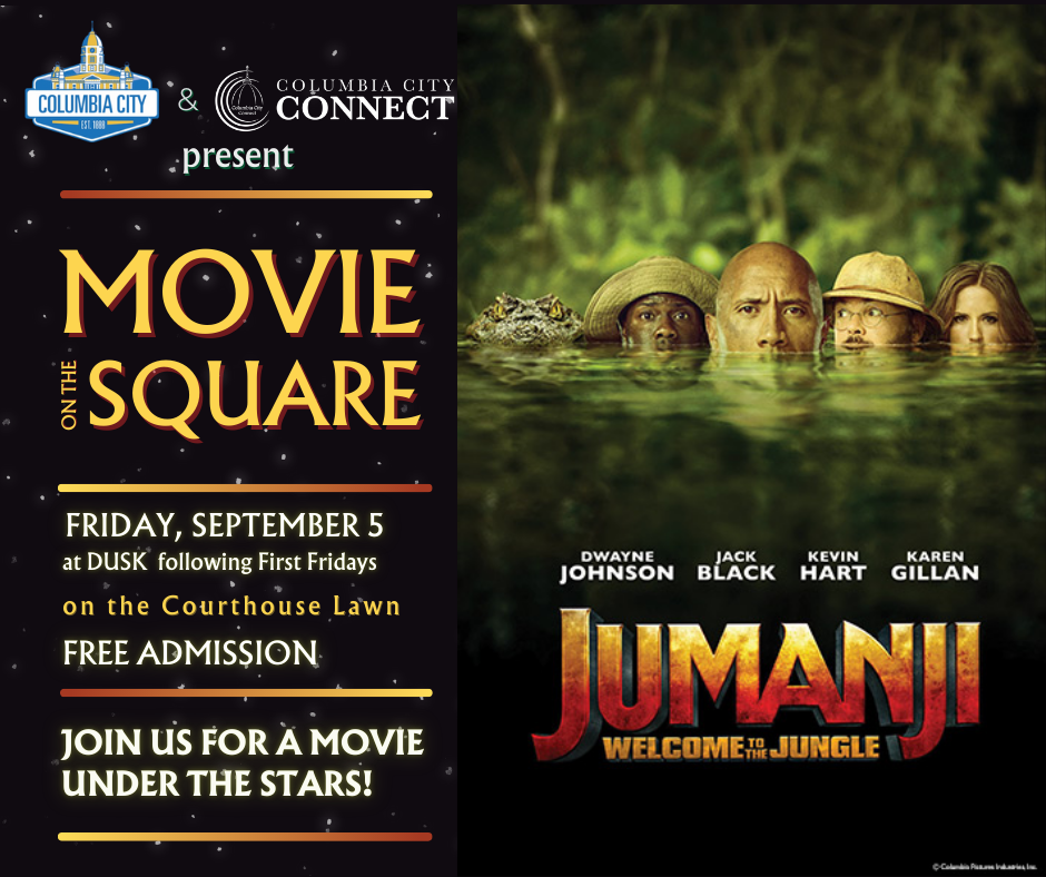 Movie on the Square Brings Free Family Fun to Downtown Columbia City