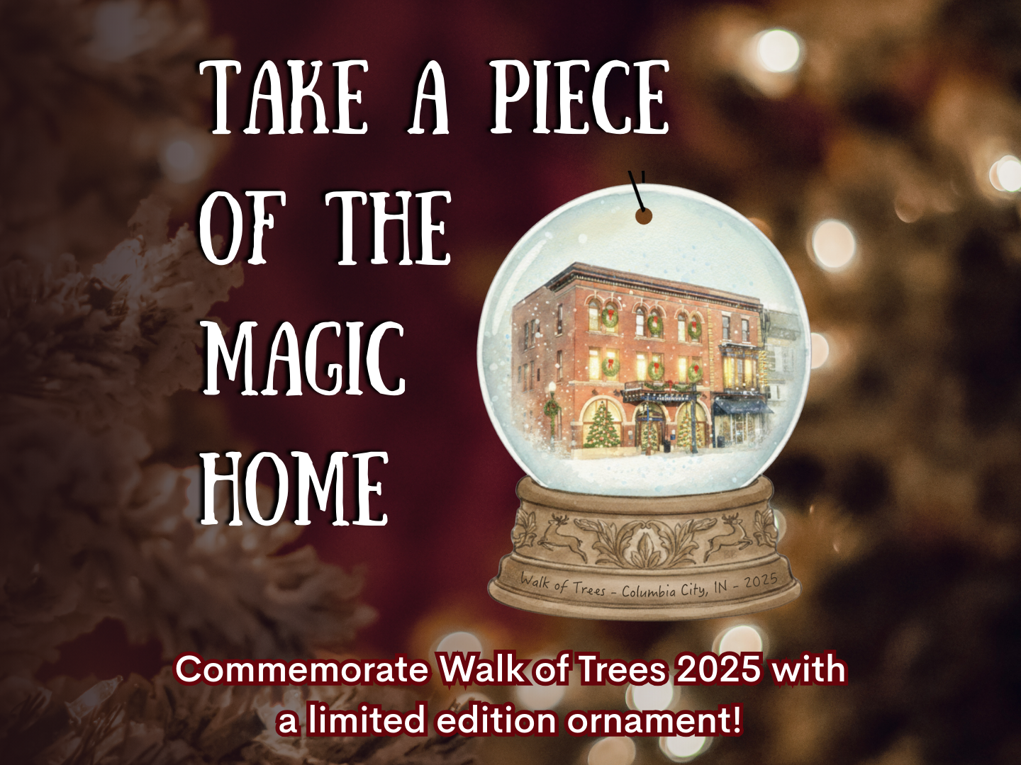 Take a Piece of the Magic Home: Introducing the First Ever Walk of Trees Ornaments