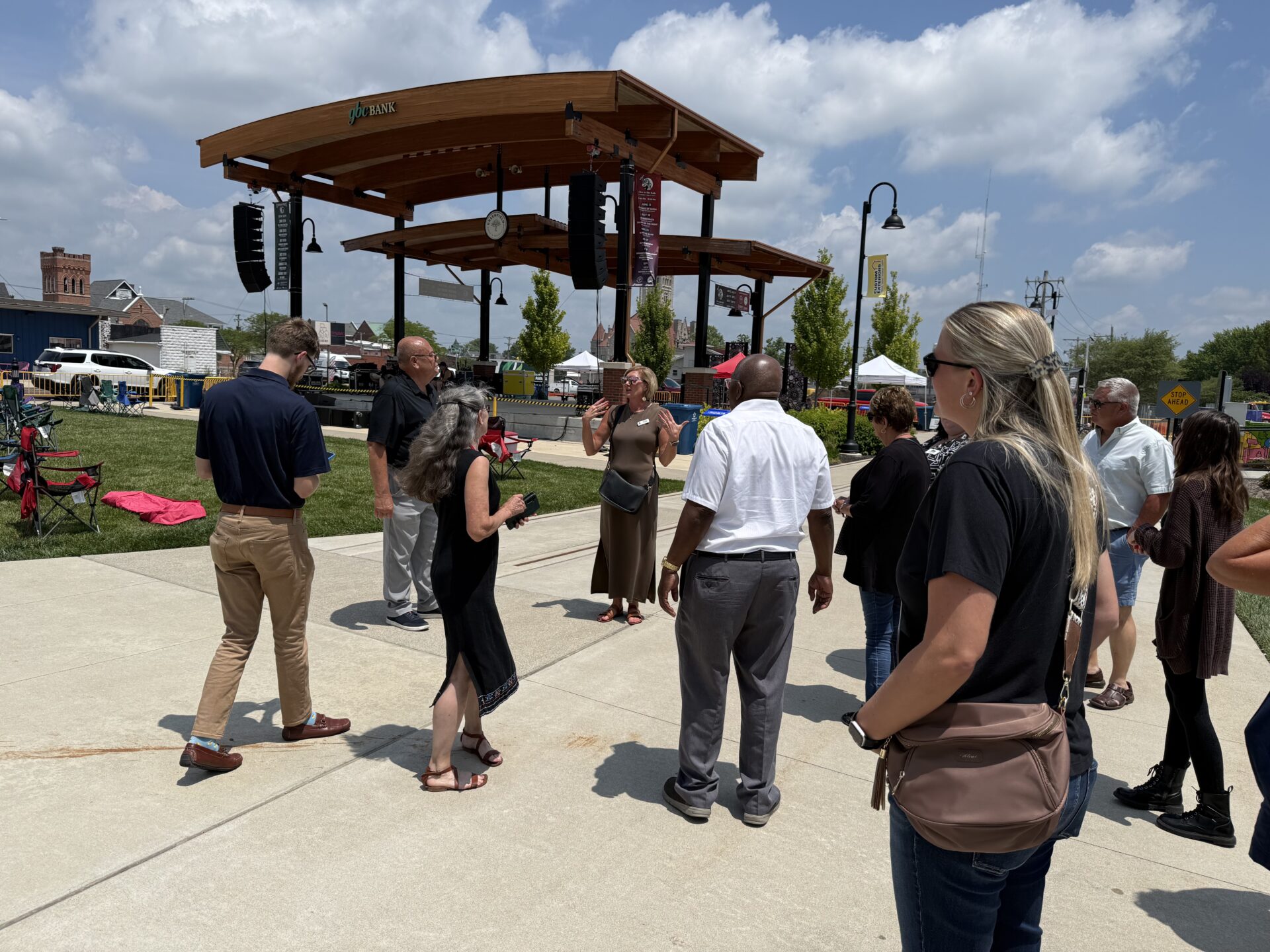 Learning from Success: Columbia City Connect Visits Greenfield for OCRA Community Exchange