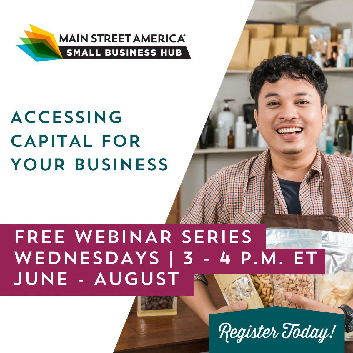 Accessing Capital for Your Business: Free Webinar Series